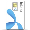 Telenor telematikkort kontantkort inkl 100kr